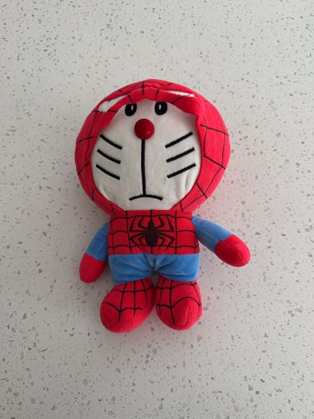 Doraemon Spider-Man Crossover Plush Toy